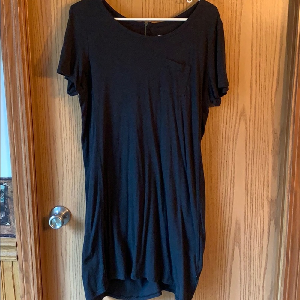 Mountain khakis large t-shirt dress with zipper